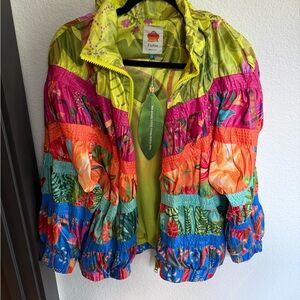 FARM Rio Vibrant Multicolor Bomber Jacket